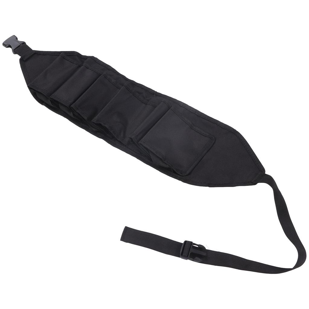 Beer Belt 6 Pockets 600D Oxford Cloth Adjustable Beverage Waist Strap for Camping Fishing