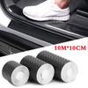 Наклейка из углеродного волокна для автомобиля, защитная лента, водонепроницаемая DIY, авто накладка на порог, боковое зеркало, лента против царапин, защитная пленка