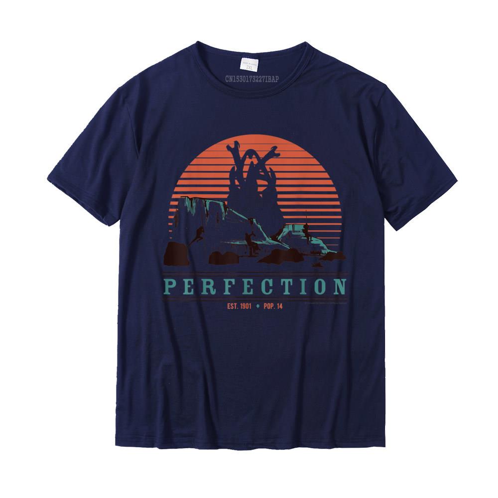 Tremors Perfection Sunset Logo TShirt Top Tshirts for Men Normal Tops Shirt Christmas Day Funny cosie Cotton