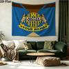 Custom Name Hellas Verona FC Printed Tapestry – Wall Hanging for Bedrooms, Dorms, and Home Decor