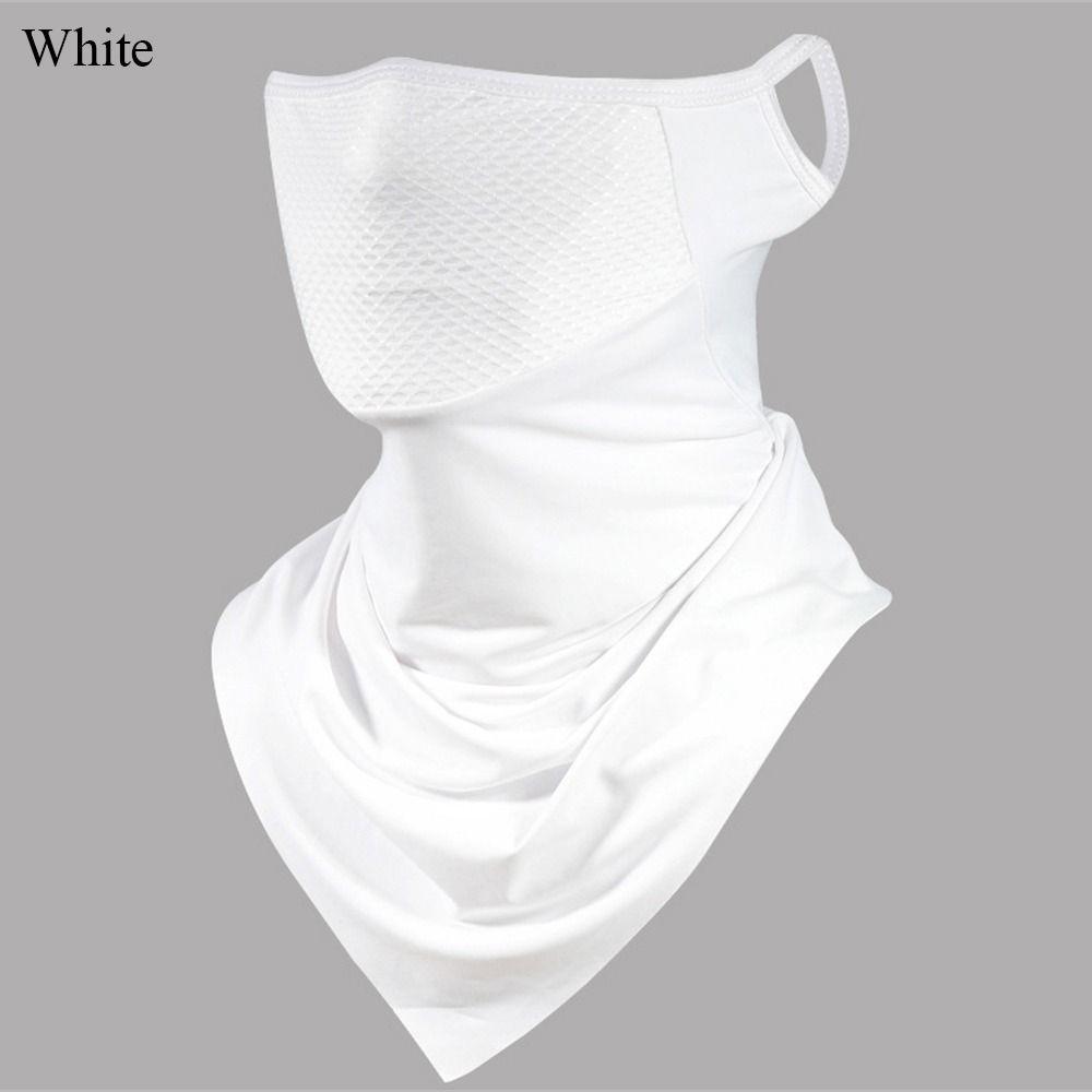 Защита от солнца Маска для лица закрывающая все лицо Дышащий мотоциклетный шарф Модная велосипедная маска Лето