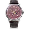 Автоматические часы Orient Bambino Sun & Moon Бордовые Мужские Механические Часы RN-AK0807R