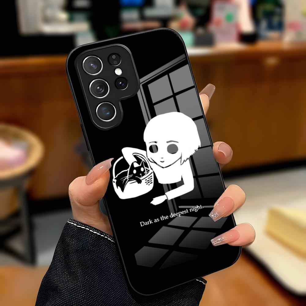 Чехол для телефона Fran-Bow Game для Samsung A25 A13 A33 5G A54 A36 A35 A56 A52 A14 Ударопрочная стеклянная крышка