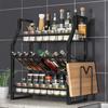 Multifunctional 3-Tier Kitchen Countertop Spice Rack