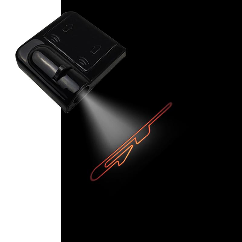 AABIZ1 1PCS For GT Hyundai Kia Ceed Forte RIO STINGER Seltos K3 K5 Sorento Logo Led Car Door Welcome Lights Laser Projector Decor Lamp
