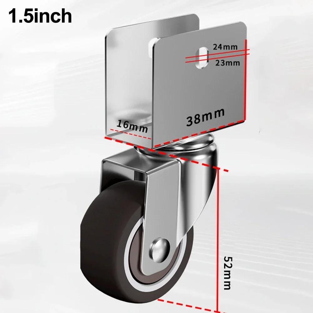 Мебельный роликовый поворотный ролик Телескопические мобильные колеса Колеса для опорных роликов для стола Аксессуары для мебельных тележек