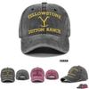 Retro Embroidered Washed Cotton Baseball Cap Adjustable Breathable Sun Hat