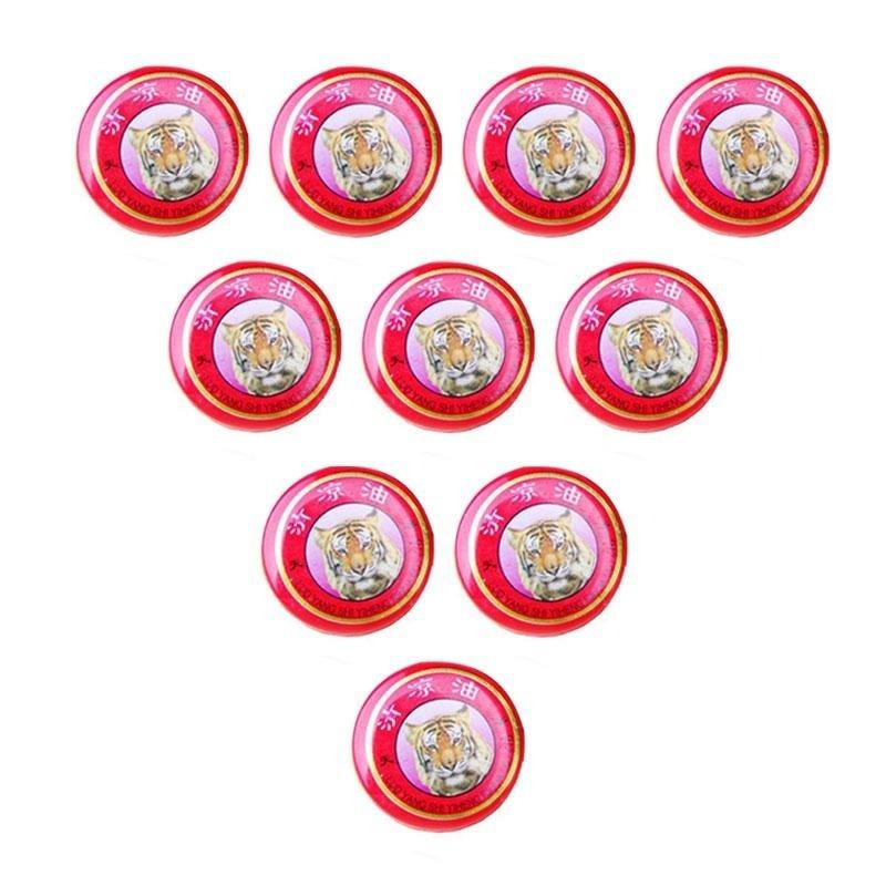Chinese Tiger Balm 10pcs Menthol Oil Massage
