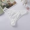 New Panties Women Lace Underwear Sexy Low-Waist G String Thong Transparent Hollow Out Briefs Solid Soft Female Lingerie