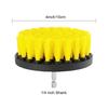 1Pcs Blue Yellow Cleaning Brush Nylon Power Scrubber Brush  Upholstery Sofa Wooden Furniture