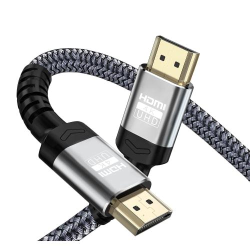 HDMI Cable 3M 4K 60Hz 18Gbps High Speed ??HDMI Cable 2.0 (Standard) & 4K 2K 1080p/2160p HDR 3D HDCP2.2 Ethernet ARC (Audio Return Channel), Compatible
