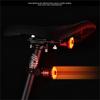 Mountain Bike Warning Light Smart Sensor Brake Tail Light USB Rechargeable Bicycle Night Cycling Light