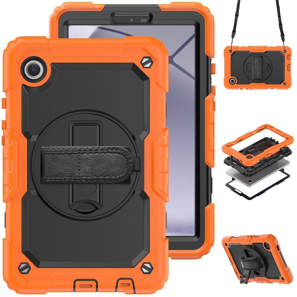 With Screen Protector Case For Universal Samsung Galaxy Tab A11 A9 8.7" SM-X133 X135 X110 X115 X117 Hybrid Stand Cover