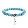 Women Chic Elastic Bracelet Simple Beaded Bracelet