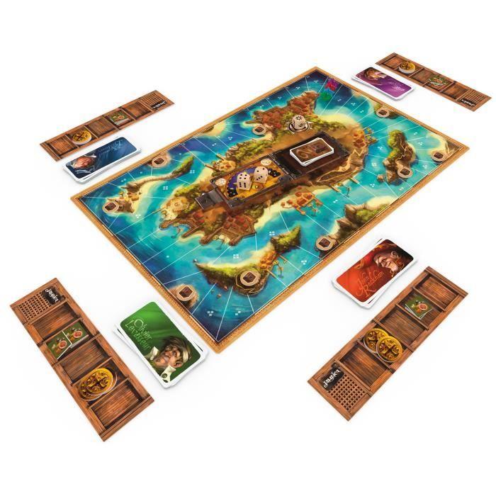 Jamaica - ASMODEE - 2021 Edition - Family Board Game - 2 To 6 Players - 45 Min