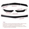 Adjustable 5Pcs Sectional Front Spoiler Lip For Skoda Fabia NJ PJ 2014-2026 Front Bumper Splitter Car Exterior Sport Body Kit
