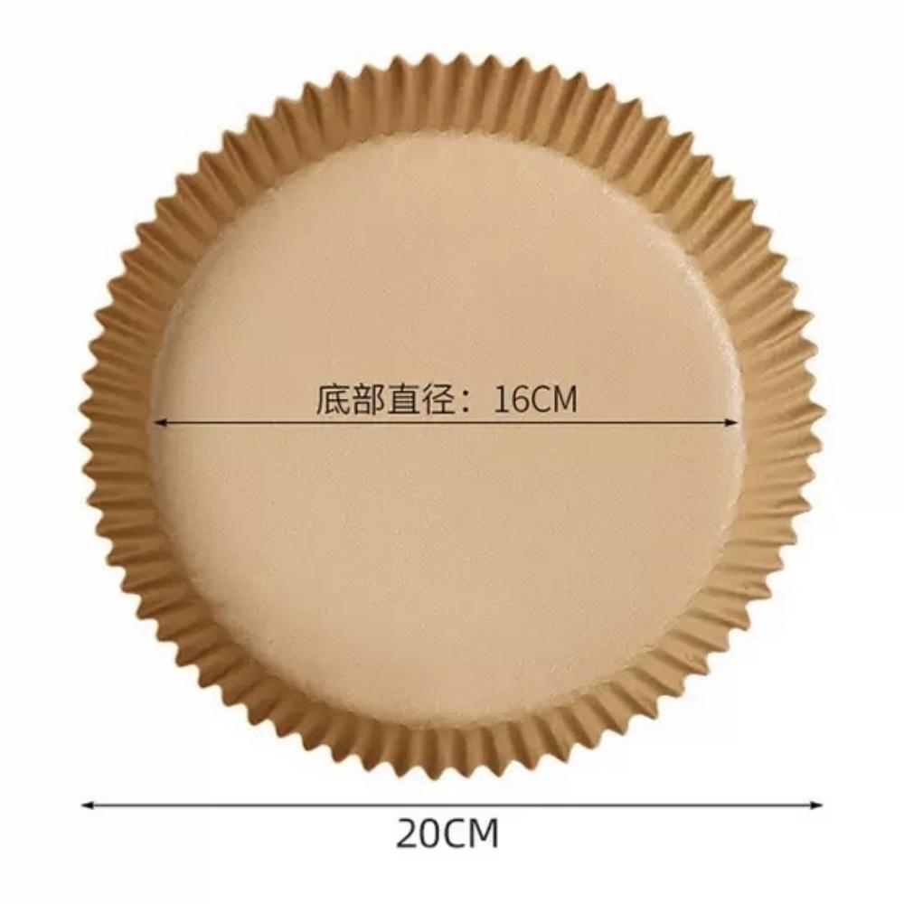 Одноразовый антипригарный вкладыш для аэрофритюрницы - Маслостойкий, водонепроницаемый, пищевой пекарский пергамент для микроволновых печей - 6,3 дюйма (50)