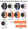 Магнитный ремешок для Samsung Galaxy Watch 8 44 мм 40 мм Classic 46 мм Силиконовый спортивный браслет Для Samsung Watch 8 Ремешок Correa