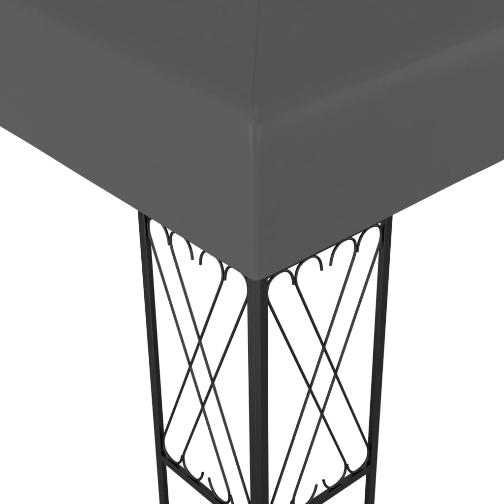 Pavilion 3*4 m Anthracite Fabric