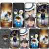 Чехол для iPhone 17 16 15 Xiaomi Poco Redmi Note 14 13 12 11 Pro Max 9 16e Samsung Galaxy S25 S24 S23 OPPO Huawei Мультяшный Детектив Конан Чехол для телефона