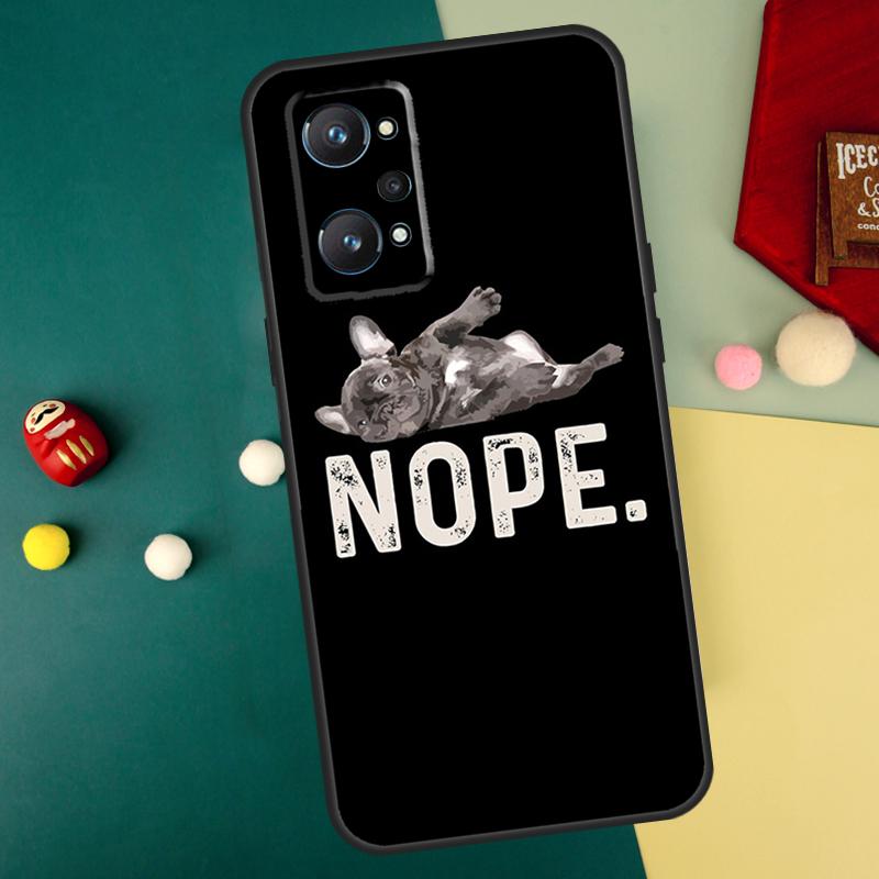 Французский бульдог Собака Для Realme 12 11 Pro Plus 9 10 GT5 GT3 GT Neo5 C35 C31 C30 C33 C51 C53 C55 C25s C21Y Чехол