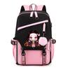 Junior High School Student Personality Backpack Demon Slayer Ghost Slayer Academy Style School Bag