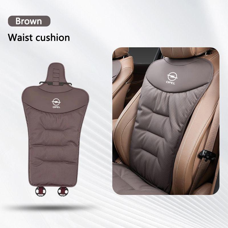 Чехол на сиденье автомобиля Кожаные Чехлы на Поясничную Подушку Сиденья Автомобиля Четыре Сезона Защитная Накладка на Сиденья Авто Салона для Opel Astra Insoia OPC