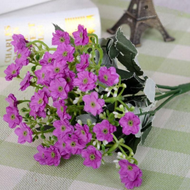 1 шт. 36 головок искусственных шелковых цветов букет орхидей поддельный домашний декор для свадебной вечеринки MIT