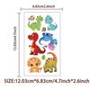 Children's Cartoon Dinosaur Tattoo Stickers, Waterproof Love Personality Tyrannosaurus Rex Tattoo Stickers, Animal Party Tattoo Stickers
