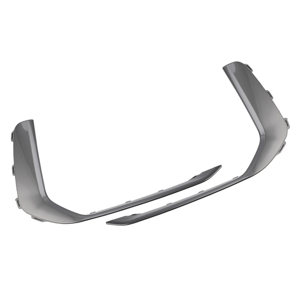 2 шт. Накладки на противотуманные фары, подходят для A6 C8 S-Line S6 2019-2023, серые