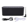Bluetooth Speaker with Radio HiFi Stereo Bass Subwoofer Portable Dual Wireless Speakers for Home Out