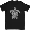Turtle Mandala T-Shirt Beautiful Pattern Ocean Sea Shell Graphic Gift Tee