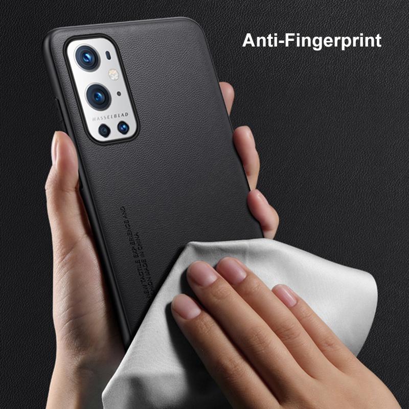 Роскошный чехол из искусственной кожи для OnePlus 9 Pro 5G 9Pro, задняя крышка, матовый силиконовый противоударный защитный чехол для телефона OnePlus9 Pro