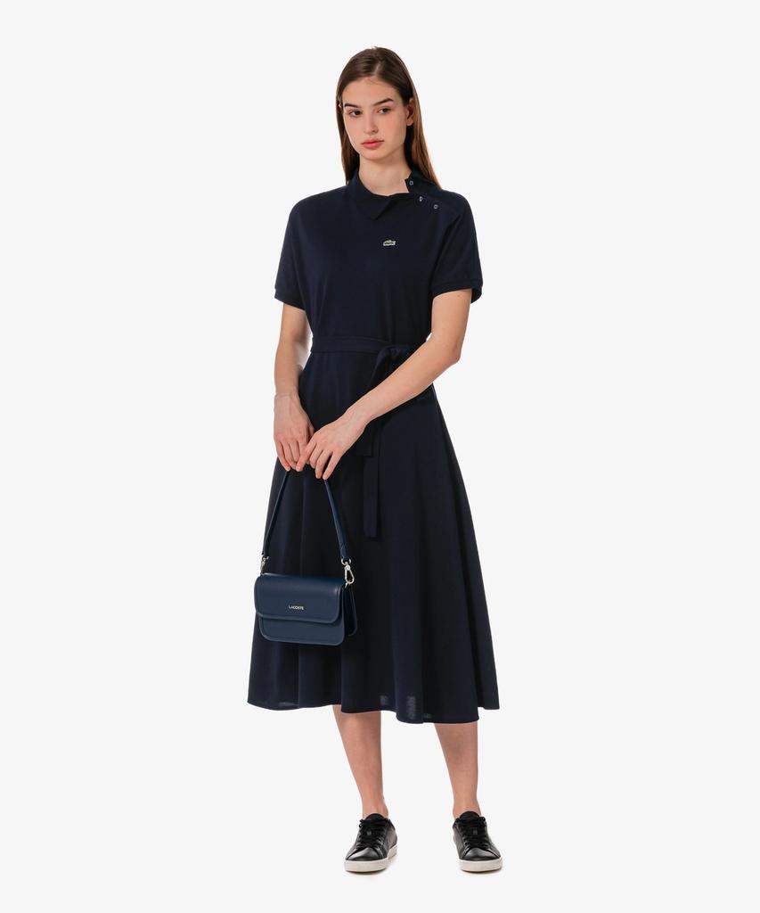 LACOSTE Women'S Diagonal Placket Polo Dress Ef508E-56G 166