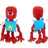 Новая игрушка Boxy Boo, мультяшная игра, периферийные куклы, красный робот, наполненный плюшевыми куклами, праздничный подарок, коллекция кукол