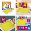 Sand Tray  Letter Formation Sand Writing Tray with Pen Educational Toy for Kids Writing Letters and Number
