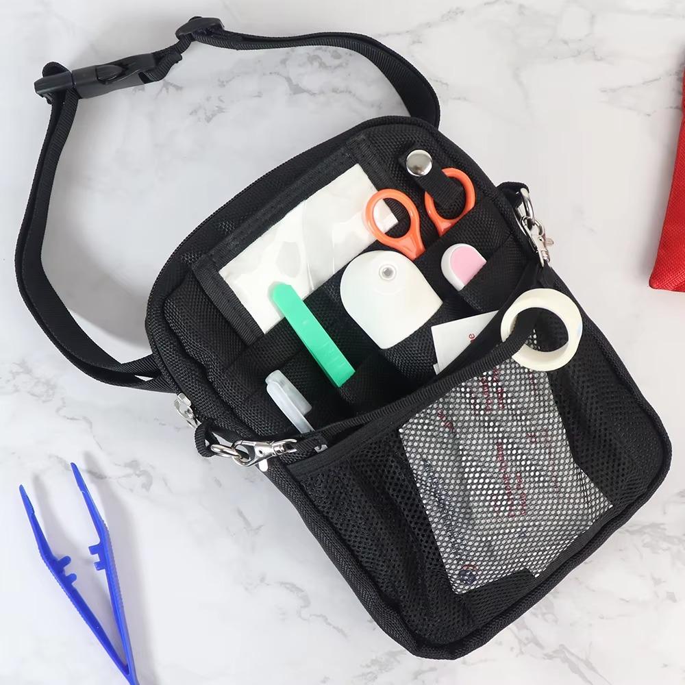 Multi Pocket Nurse Crossbody Bag Adjustable Strap Nurse Waist Pouch Nurse Hip Bag Nursing Home