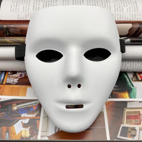 Хэллоуин Белый Призрак Головной убор Страшный DIY Многоразовый Костюм Дома с Привидениями Вечеринка Косплей Анфас Головные Уборы Праздничные Атрибуты