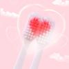 2 шт. - Зубная щетка для чистки тонких волос для влюбленной пары - Цвет случайный