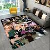 Kpop Girls 3D B-black and Pink-k HD Rug Carpet for Living Room Bedroom Home Decor,Floor Mat Non-slip Decoration for Sofa Doormat