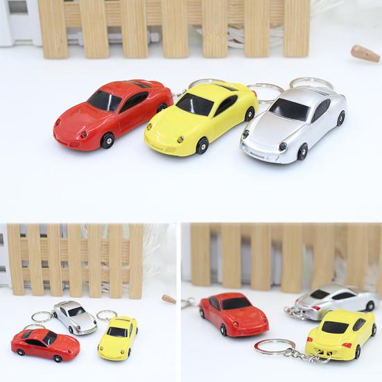 Подвеска светодиодный свет звуковой рог брелок брелок кольцо сумка телефон декор