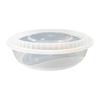 Green Kangchu 2000ml Round Disposable Meal Boxes with Lids