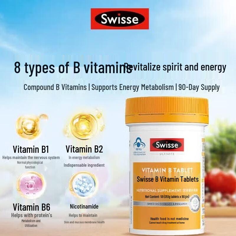 Swisse Complex B-Vitamin Tablets