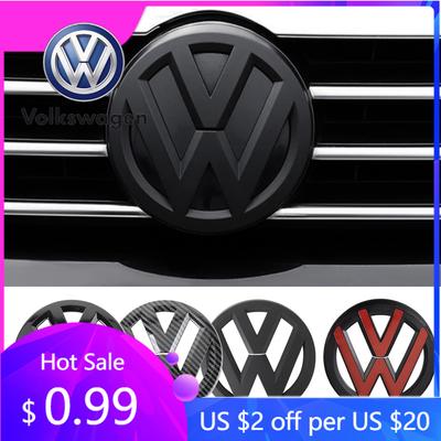 Для VW Volkswagen Jetta MK5 Golf 1/2 шт. Автомобильный Оригинальный Значок Передней Решетки Крышка Наклейка на Крышку Багажника для Volkswagen VW Golf 4 5 6 7 8