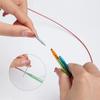 1Set Aluminum Circular Knitting Needles Set Interchangeable Crochet Hooks Weaving Yarn Knitting Craft Tools Multiple Sizes