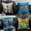 Наволочка E-Ed Edd N Eddy для дома, общежития, спинки стула, короткий плюш, двусторонняя печать, подушка для офисного сна