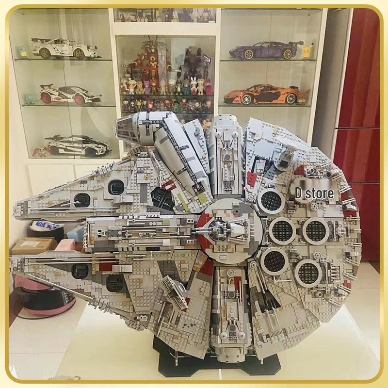 Совместимый LEGO Ultimate Сокол Тысячелетия Серия Звездные Войны Набор Строительных Блоков Высокой Сложности