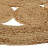 Round Openwork Jute Rug Diameter 80 Cm Atmosphera