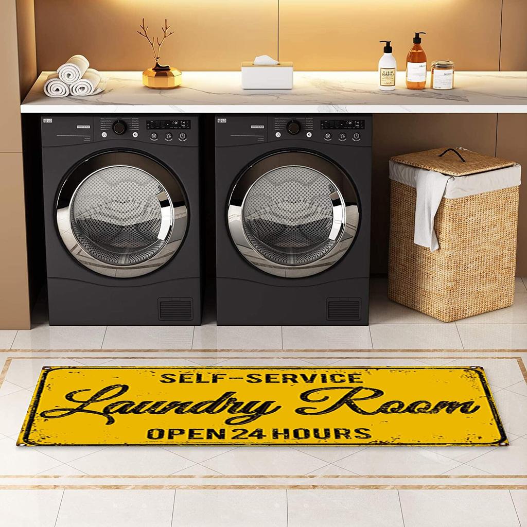Laundry Room Carpet - FarmhouseS Kitchen Floor Mats Bathroom Laundry Room Decorative Accessories