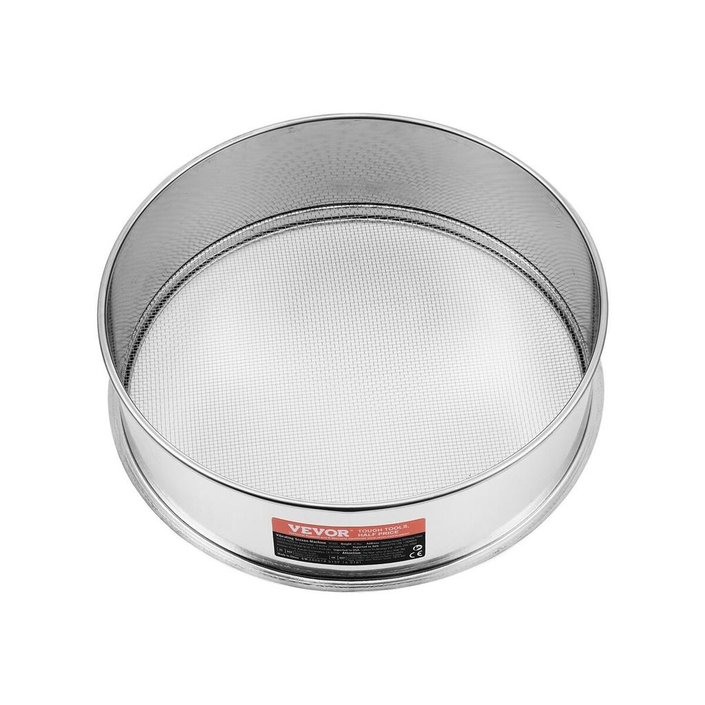 Flour Sieve Fine Mesh Stainless Steel 10 Mesh Flour Sifter for Baking Cake